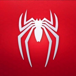 Vinilo Logo de Spiderman