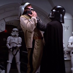 Vinilo escena clásica Vader