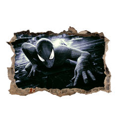 Vinilo Spiderman Negro